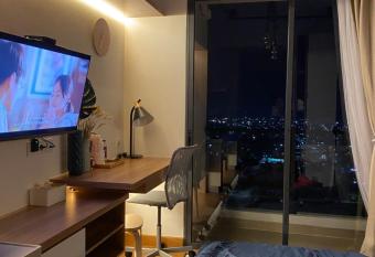 Skyhouse Bsd warm and cozy studio by lalerooms has Balcony rooms
