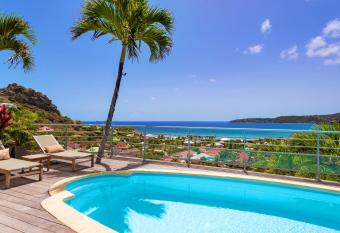 4 bedrooms villa at Anse des Cayes 200 m away from the beach with sea view private pool and terrace has Balcony rooms