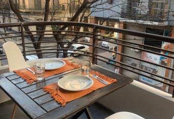 Departamento 1 dormitorio a 200 mts del r  o has Balcony rooms