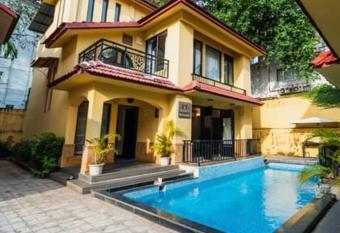 Lagoon Complex, Luxury Villa, Calangute - 3bhk, pool, wifi, nrbeach-Goa has Balcony rooms