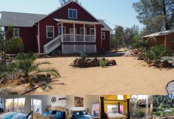 Bear Creek Falls Lodge on 67 acres Creek & Waterfalls allows 18 year olds to book a room