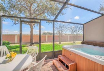 Near Disney - 3BR Family Home - Private Hot Tub has rooms with a private hot tub