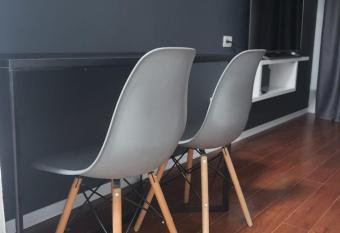 Modern Apartment Korca 3 has Balcony rooms