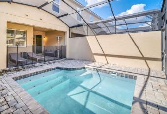 4BR Contemporary Vacation Home with Private Pool, near Disney! allows 18 year olds to book a room