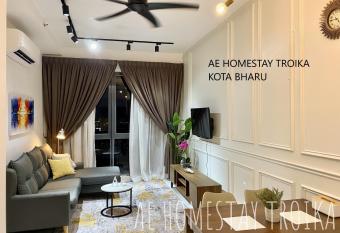 AE Homestay Troika Kota Bharu has Balcony rooms