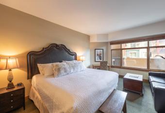 Luxurious Hotel Room at Ski-in Ski-out resort allows 18 year olds to book a room