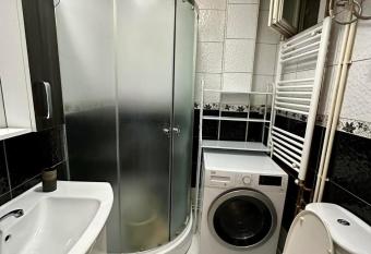 Pristina city center apartment has rooms with a private hot tub
