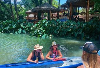 Son's Rio Cibolo Birdhouse Cabin #11 Beautiful Creek Front Cabins and Cabanas! has Balcony rooms