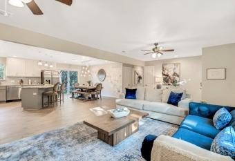 New! Luxury Home just 5 min from Main St! has Balcony rooms