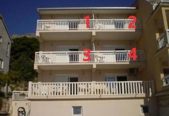 Apartment in Duce with sea view, balcony, air conditioning, WiFi 5060-3 has Balcony rooms