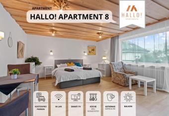 Sehr gem  tliche Ferienwohnung in bester Lage mit gro  em Sonnenbalkon l Innenstadtn  he l 1 Minute zum Bahnhof l K  che l TV l Free-WLAN l Willkommen im Hallo!-Apartment 8 has Balcony rooms