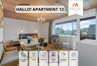 Sehr gem  tliche Ferienwohnung in bester Lage mit gro  em Sonnenbalkon l Innenstadtn  he l 1 Minute zum Bahnhof l K  che l TV l Free-WLAN l Willkommen im Hallo!-Apartment 12 has Balcony rooms