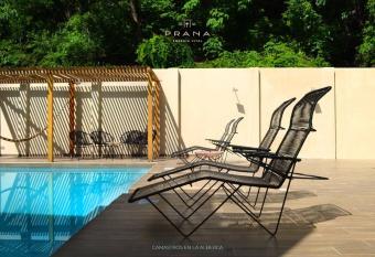 PRANA Dpto con alberca asador y terraza has Balcony rooms