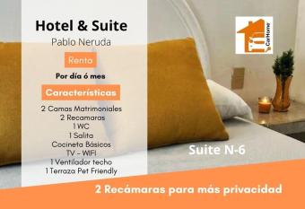 Htl & Suites Neruda, ubicaci  n, limpieza, facturamos allows 18 year olds to book a room