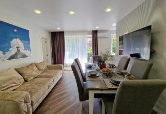 Two bedroom flat in oldtown Palanga has Balcony rooms