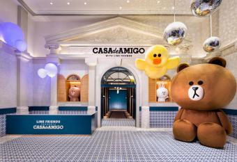 LINE FRIENDS presents CASA DE AMIGO allows 18 year olds to book a room