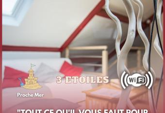 Cap sur le Sable    Mogu  riec has Balcony rooms