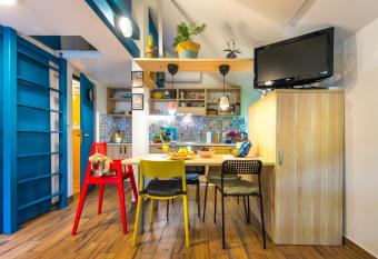 Boho House 4 in camp Terme Catez has Balcony rooms