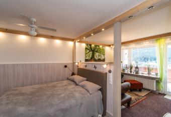 Wohlf  hloase im Schwarzwald mit Panoramablick has Balcony rooms