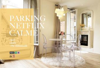 Appartement Design&Nouveau, ParisExpo Pte-de-Versaille, Parking&Netflix has Balcony rooms