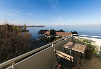 Grubenmann Appartements Rorschach mit Panoramasicht has Balcony rooms