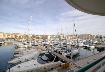 Apartment With Balcony And View On The Port has Balcony rooms