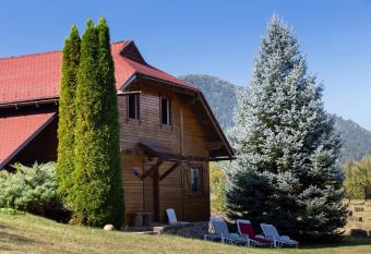 WoodenHouse with two Apartments has Balcony rooms
