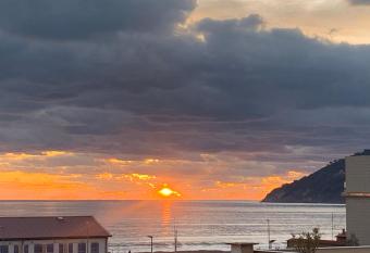 Cosy Apartment with Terrace view in Sarzana Italy has Balcony rooms