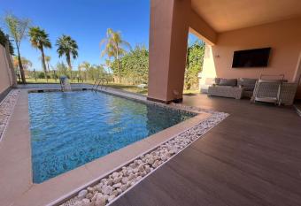 Villa golf prestigia marrakech has rooms with a private hot tub