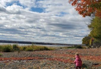 Le temps d'une   le (Maison) - Vue sur le fleuve has Balcony rooms