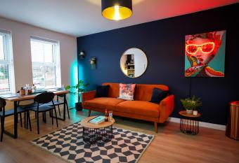Neon Road at Park House Peterborough City Centre Apartment allows 18 year olds to book a room