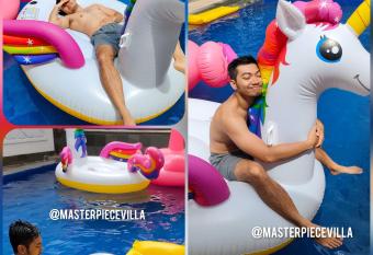 Villa Twin with Private Pool by Masterpiece VIlla has Balcony rooms