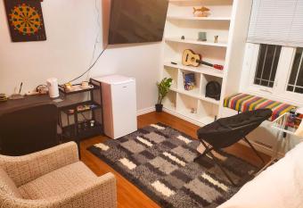 Private room in residential home allows 18 year olds to book a room