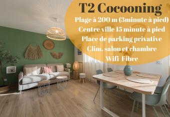 Le Med - Apartment T2 Confort - Proche plage - Clim - Parking priv   allows 18 year olds to book a room