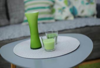 Apartman Green has Balcony rooms