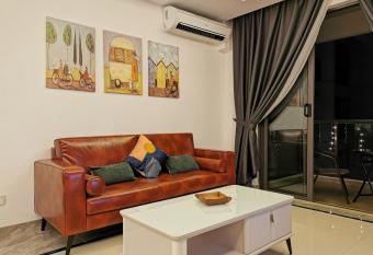 Minimalism Geometric Style 1bedroom R&F Mall has Balcony rooms