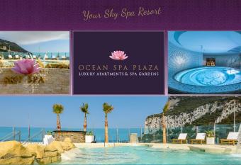 Ocean Spa Plaza Resort Apartment has rooms with a private hot tub
