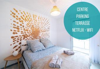 Toulousecozyflat Centre - Terrasse - Parking - M  tro has Balcony rooms
