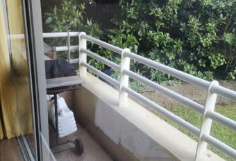 Departamento en Conc  n completo con patio privado y grandes piscinas has Balcony rooms