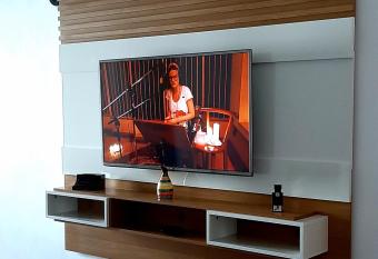 Lindo Ap Praia da Costa has Balcony rooms