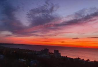 Oase mit Meerblick, Schwimmbad & nahe Hansapark has Balcony rooms