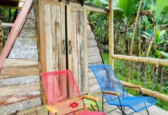 Ecocaba  a Alpina Con Hermosa Vista En Pijao Quindio has Balcony rooms