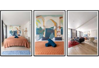 R  sidence Aristide Briand - Appartements en Centre Ville has Balcony rooms