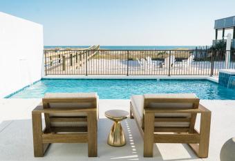 Brand New Waterfront Masterpiece - Professional Pictures Coming Soon - 7 bd 7 bath - sleeps 18 - Private Beach Access and Private Pool has Balcony rooms