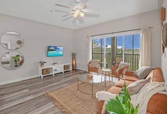 -Relaxing 3BR Near Disney - Pool and Hot Tub! has Balcony rooms