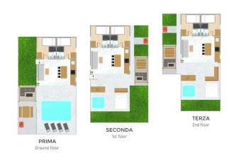 Villa SPA has rooms with a private hot tub