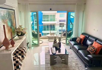 Spectacular PentHouse with private jacuzzi terrace has rooms with a private hot tub