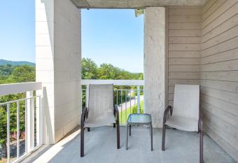 Whispering Pines 534 - Downtown Retreat has rooms with a private hot tub