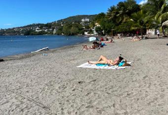 Appartement d une chambre avec vue sur la mer balcon et wifi a Schoelcher a 1 km de la plage has Balcony rooms