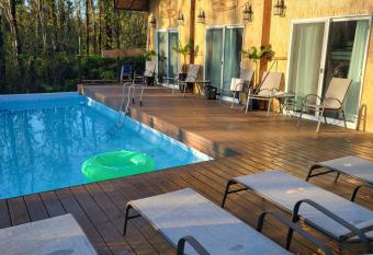 Clothing Optional Eco Resort at Volcano has Balcony rooms